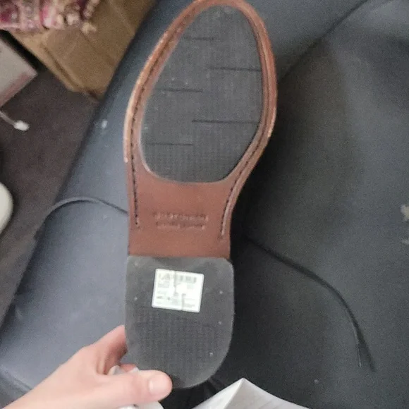 Bostonian Mckewen Cap Mens Black Leather Lace Up Cap Toe Oxfords Shoes Size 11 - Picture 4 of 6